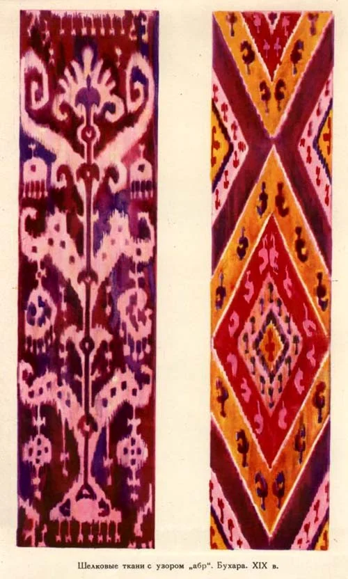 Shoi fabric, Bukhara, end of XIX century 2