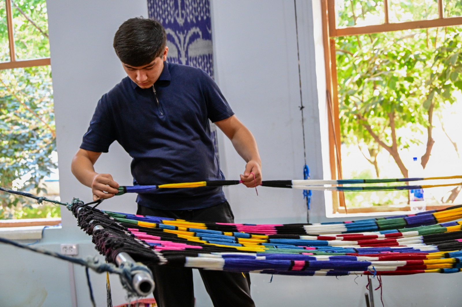 Master textile work